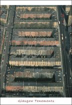 Tenements, Great Western Road, Glasgow Postcard (V Std CB)