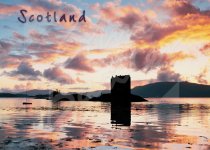 Castle Stalker, Argyll 2 Magnet (H CB)