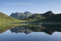 Langdale Pikes & Side Pike beyond Blea Tarn, Lake District Postc