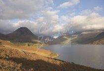 Yewbarrow & Wast Water, Lake District Postcard (H Std CB)