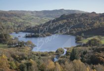 Rydal Water from White Moss Common, Lake District Postcard (H St