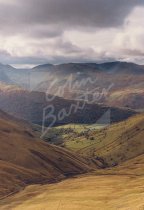 Hayeswater Gill, Hartsop & Helvellyn, Lake District Postcard (V