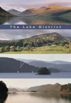 Lakeland - Panorama Comp, Lake District Postcard (V Std CB)