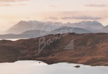 Cuillin Hills & Loch Dughaill, Isle of Skye 2 Postcard (H Std CB