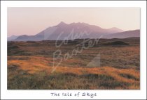 Cuillin Hills, Isle of Skye Postcard (H Std CB)