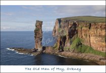 Old Man of Hoy & St John's Head Postcard (H Std CB)