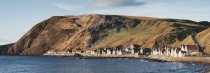 Crovie & Crovie Head, Aberdeenshire Postcard (H Pan CB)