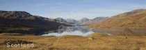 Loch Arklet & 'Arrochar Alps' Postcard (H Pan CB)