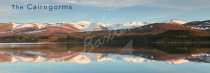 Cairngorms & Loch Morlich, Highlands Postcard (H Pan CB)