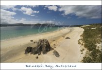 Balnakeil Bay, Sutherland Postcard (H Std CB)