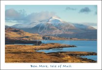 Ben More & Loch Tuath, Isle of Mull Postcard (H Std CB)