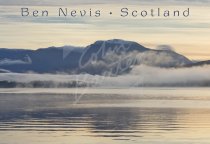 Ben Nevis across Loch Eil, West Highlands Postcard (H Std CB)