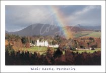 Blair Castle, Perthshire (Rainbow) Postcard (H Std CB)