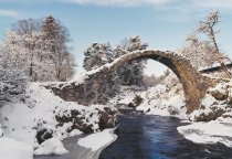 Carrbridge, Strathspey Postcard (H Std CB)