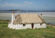 Croft House, North Uist, Western Isles Postcard (H Std CB)