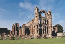 Elgin Cathedral, Moray Postcard (H Std CB)