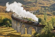 Glenfinnan Viaduct, West Highlands 1 Postcard (H Std CB)