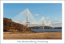 Queensferry Crossing & Firth of Forth Postcard (H Std CB)