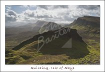 Quiraing, Trotternish, Isle of Skye Postcard (H Std CB)