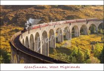 Glenfinnan Viaduct, Lochaber, West Highlands Postcard (H Std CB)