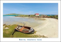 Traigh Mhor, Barra, Western Isles Postcard (H Std CB)