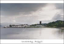 Inveraray, Loch Fyne, Argyll Postcard (H Std CB)