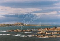 Iona & Sound of Iona from Erraid Postcard (H Std CB)