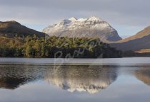 Liathach & Loch Clair, Wester Ross Postcard (H Std CB)