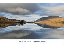 Loch Droma, Wester Ross Postcard (H Std CB)