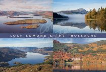 Loch Lomond & Trossaches Comp Postcard (H Std CB)