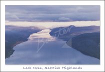 Loch Ness From Air Postcard (H Std CB)