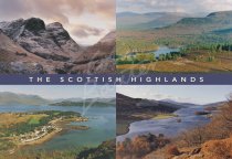 Scottish Highlands Comp Postcard (H Std CB)