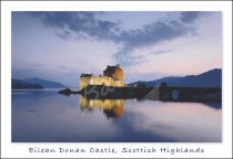 Eilean Donan Castle, West Highlands 4 Postcard (H Std CB)