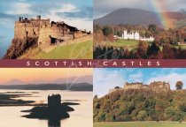 Scottish Castles Comp 2 Postcard (H Std CB)