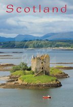 Castle Stalker, Appin, Argyll Postcard (V Std CB)