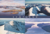 Scotland from Air Comp Postcard (H Std CB)