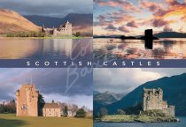 Scottish Castles Comp 1 Postcard (H Std CB)