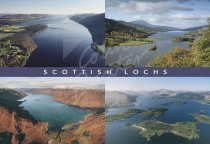 Scottish Lochs Comp Postcard (H Std CB)