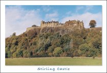 Stirling Castle Postcard (H Std CB)