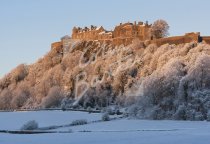 Stirling Castle (in Snow) Postcard (H Std CB)