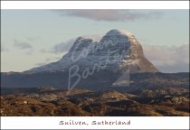 Suilven, Sutherland Postcard (H Std CB)