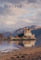 Eilean Donan Castle & Loch Duich, West Highlands Postcard (V Std