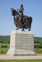 King Robert Bruce statue, Bannockburn Postcard (V Std CB)