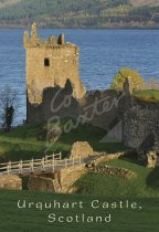 Urquhart Castle, Loch Ness, Highlands Postcard (V Std CB)