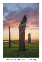 Stones of Stenness, Mainland, Orkney Postcard (V Std CB)