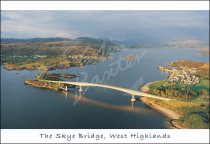 Skye Bridge & Loch Alsh From Air Postcard (H Std CB)