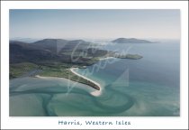 West Coast of Harris From Air Postcard (H Std CB)