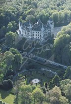 Dunbrobin Castle, Sutherland From Air Postcard (H Std CB)