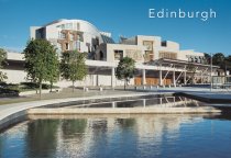 Scottish Parliament, Holyrood, Edinburgh 1 Postcard (H Std CB)