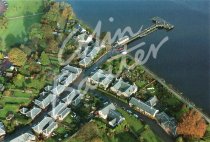 Luss, Loch Lomond From Air Postcard (H Std CB)